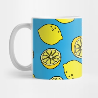 lemon pattern Mug